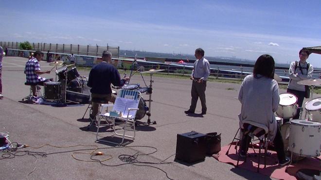 ドラム演奏体験