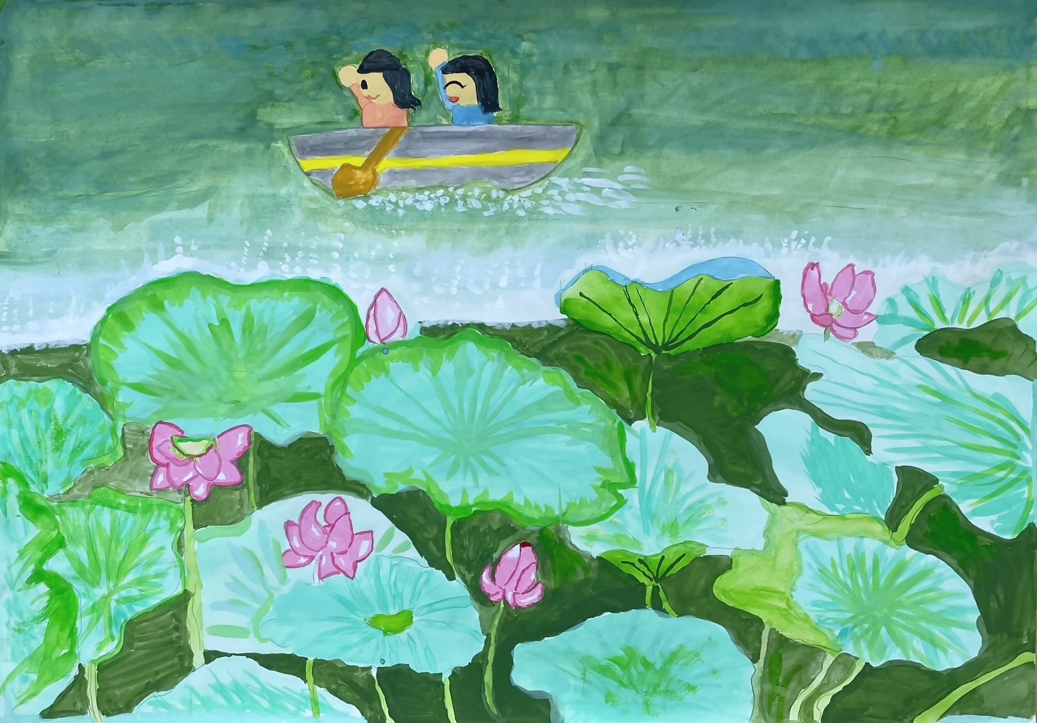 緑と水辺の児童絵画2026入選賞12