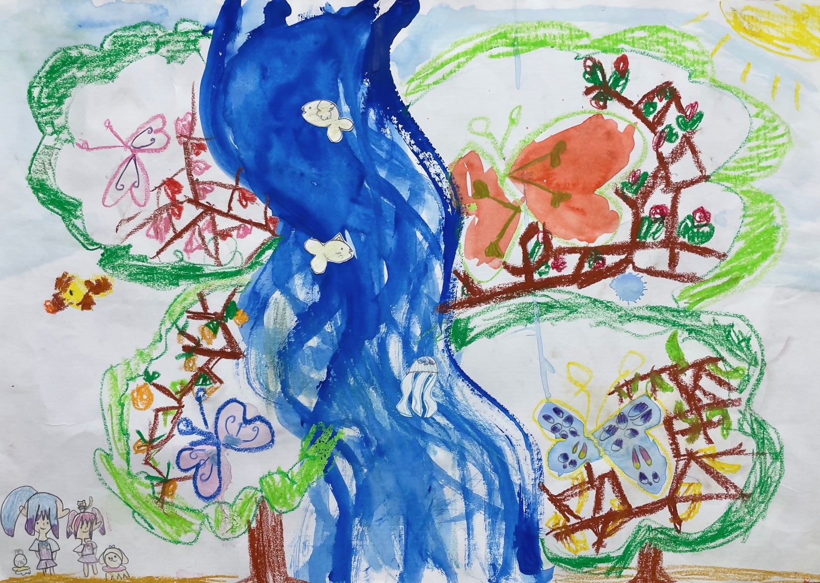 緑と水辺の児童絵画2026入選賞3