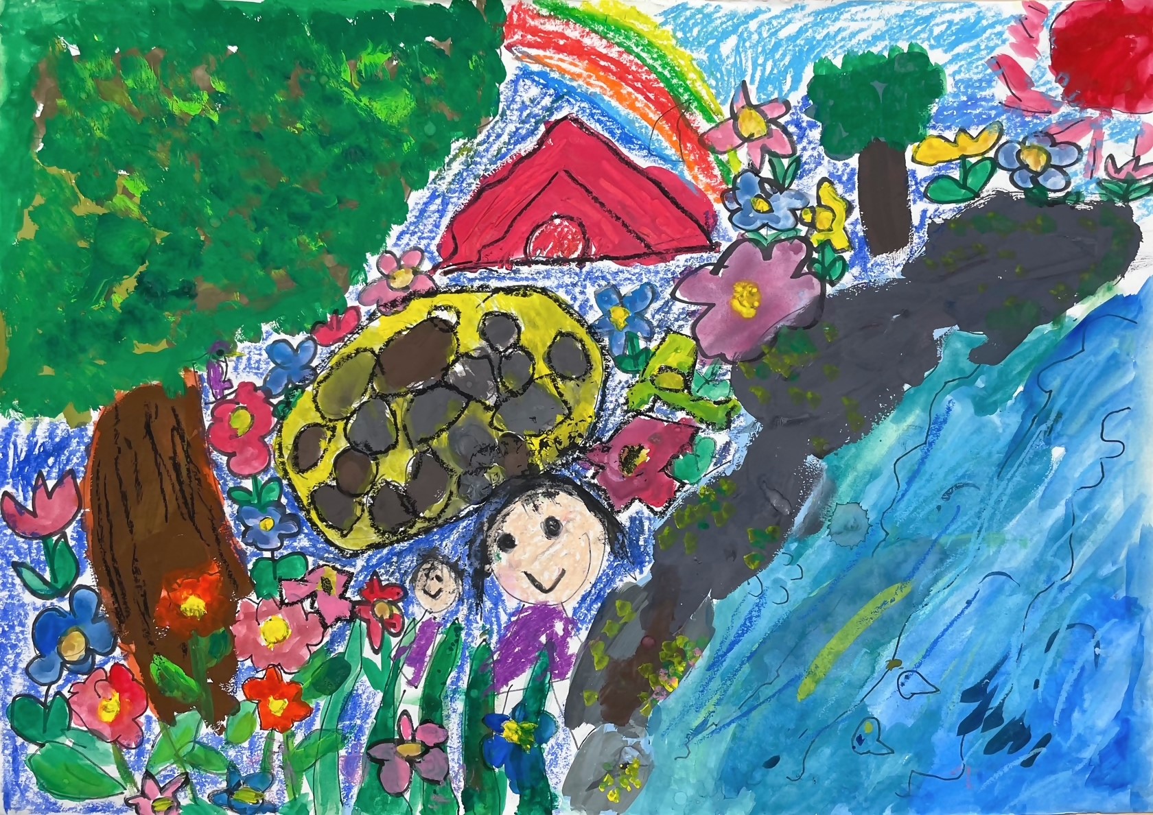 緑と水辺の児童絵画2026特選賞1