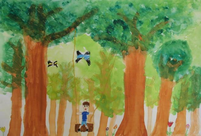 千葉市 令和2年度緑と水辺の児童絵画コンクールの受賞作品