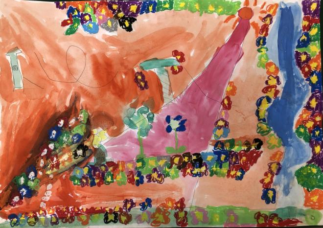 ゆうがたのおはなばたけ　髙橋