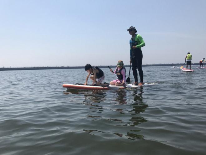 親子SUP