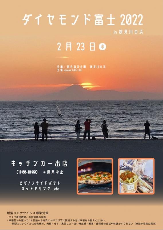 ダイヤモンド富士2022POP