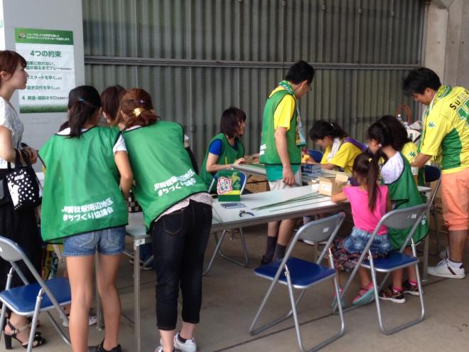 かざぐるまブース(徳島ヴォルティス)2