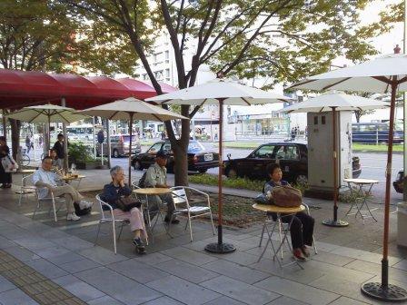 オープンカフェ写真2