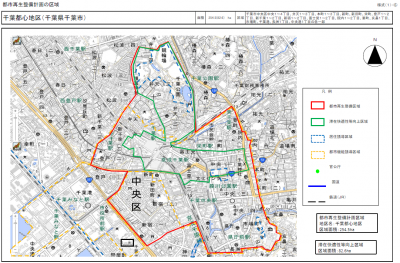 都市再生整備計画の区域