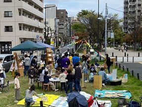 うらにわの様子