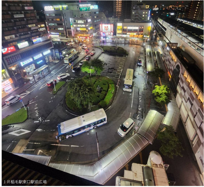 稲毛駅駅東口駅前広場