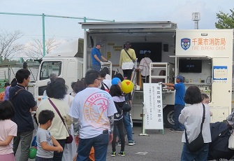 2023区民まつり起震車