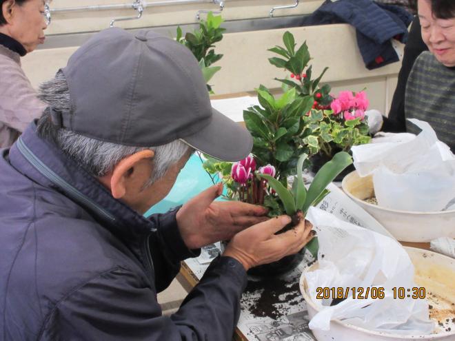 花づくり教室Ｈ３０－２②