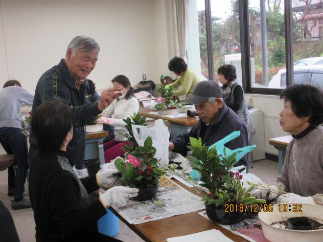 花づくり教室Ｈ３０－２③