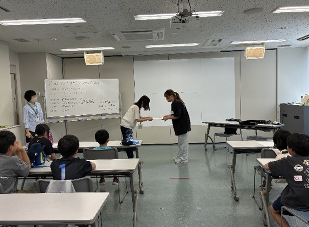 ラジオ体操マスター認定証授与式