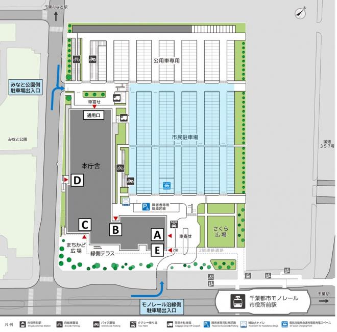 入口案内マップ