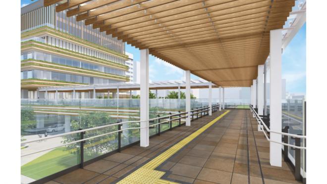 連絡通路パース