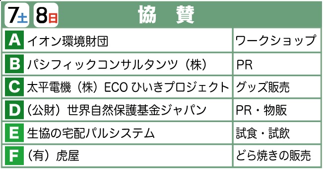 協賛ブース