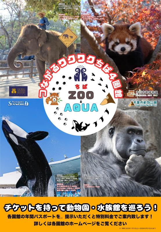 ちばZOO&AQUAポスター