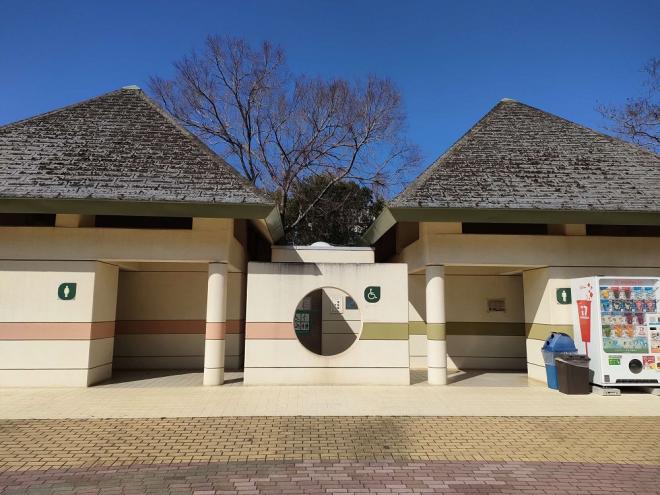 ふれあい動物の里のトイレ