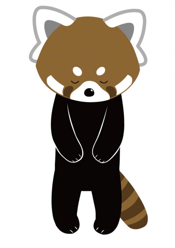 風太イラスト（おじぎ）